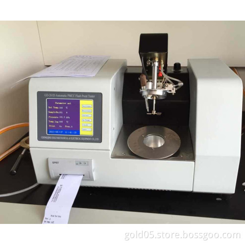 Full Auto Pensky-Martens Closed Cup Flash Point Tester ISO 2719 ASTM D93 IP 34